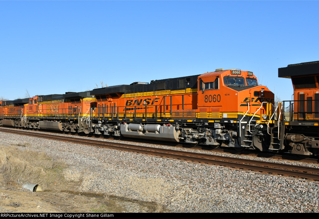 BNSF 8060 Roster